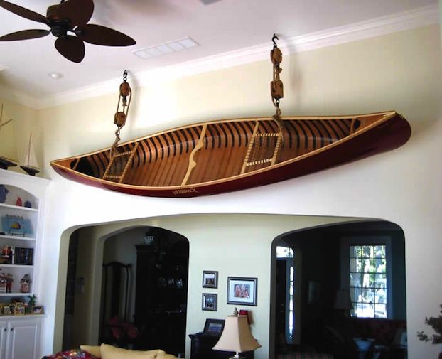 How to store a canoe?