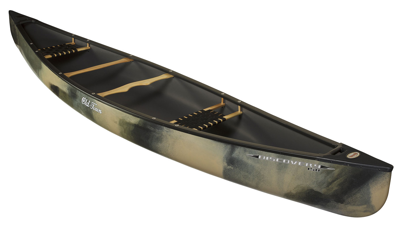 Recreational canoes.
