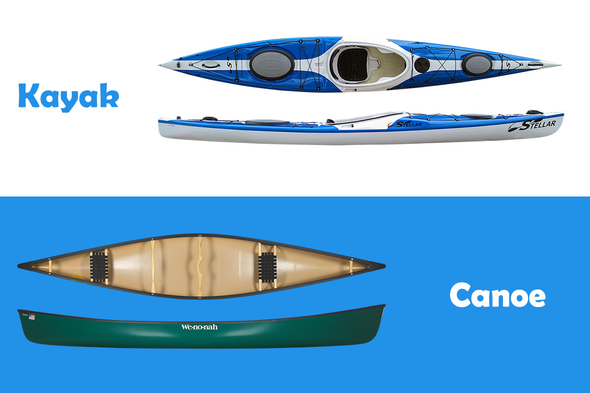 The basics of boat design are the same for both kayaks and canoes.